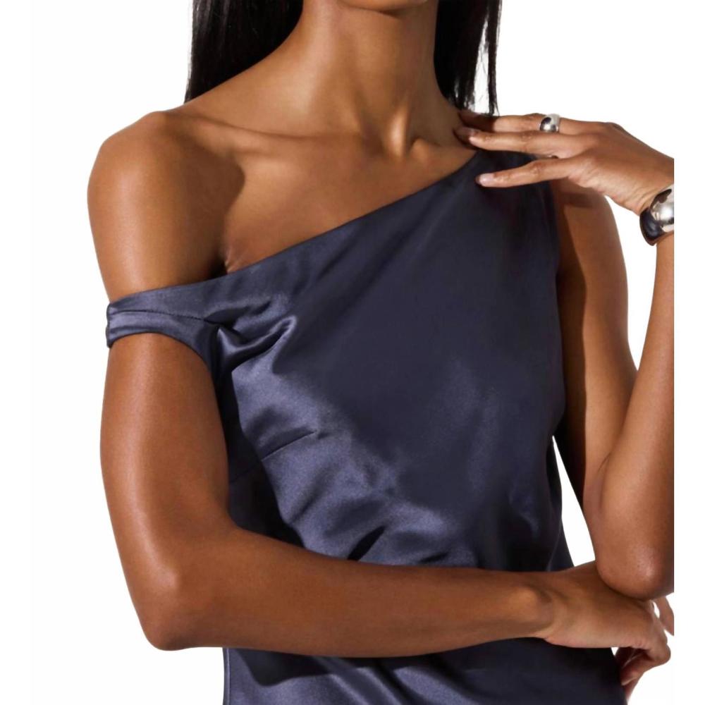 NEW ASTR elain dress in indigo - Picture 6 of 7